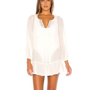 Eberjey white beach coverup dress in size 34/0/XS. NWOT